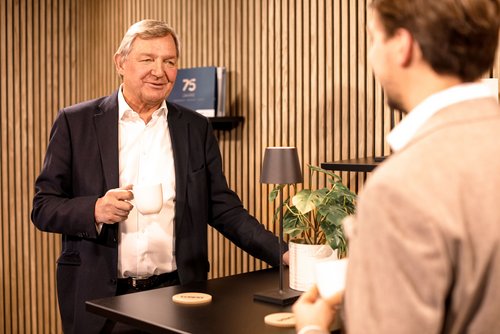 A coffee with the CEO 